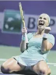  ??  ?? 0 Svetlana Kuznetsova has made most of Finals chance.