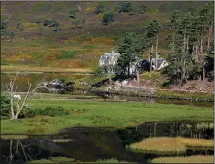  ??  ?? Stunning: The Glen Affric Estate in Inverness-shire, owned by the Matthews