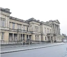  ?? ?? Kerr was sentenced on Friday at the High Court in Paisley