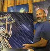  ??  ?? Gernot Meiser ist Fotograf und Hobby-Astronom aus Saarlouis. Foto: Simone Zeh