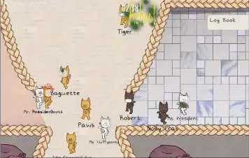  ?? Devil’s Cider Games / TNS ?? A screengrab of “Cat Colony Crisis,” a game that uses cats — and data — to reflect our current COVID-19 crisis.