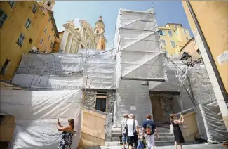  ?? (Photo Sébastien Botella) ?? Le chantier devrait être livré à la fin de l’année.