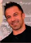  ?? LAPRESSE ?? Alessandro Del Piero, 43 anni ex stella della Juve