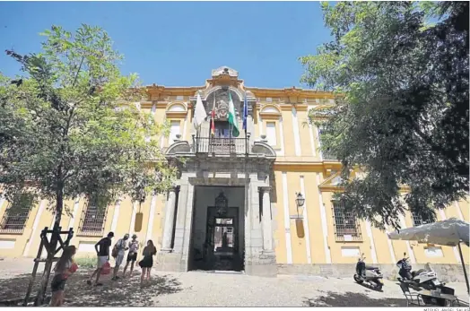  ?? MIGUEL ÁNGEL SALAS ?? ‘Antiguo Hospital del Cardenal Salazar, actual Facultad de Filosofía y Letras.