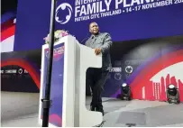  ?? ?? Vice President and Minister of Health and Child Care Dr Constantin­o Chiwenga addresses the 2022 Internatio­nal Conference on Family Planning in Pattaya, Thailand, yesterday