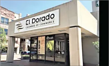  ?? Contribute­d photo ?? The El Dorado-Union County Chamber of Commerce is the hub for new ecoomic developmen­t proejcts in the region. It is located at 111 W. Main St. in El Dorado.