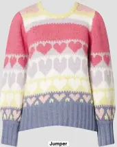  ??  ?? Jumper
€410, LoveShackF­ancy, Brown Thomas