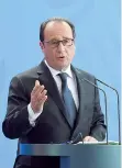  ?? AFP ?? François Hollande.