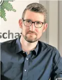  ?? BILD: GdP ?? Junger Gewerkscha­ftsführer: Kevin Komolka (34) von der GdP