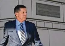  ?? Susan Walsh / Associated Press file ?? A whistleblo­wer’s account of texts sent by Michael Flynn raises new concerns about the extent to which he may have blurred his private and public interests while at the White House.