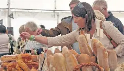  ??  ?? A range of tasty artisan bread will be on offer at the fair