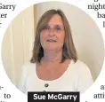  ??  ?? Sue Mcgarry