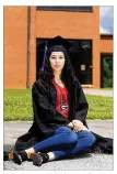  ?? CHRISTINA MATACOTTA FOR THE AJC ?? Yara Manasrah believes she made the right choice to attend the University of Georgia. She’s made friends and joined the Redcoat Band. Through those connection­s and campus activism, she feels she has found her place among the roughly 50,000 students and employees at UGA.