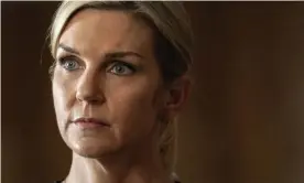  ?? Sony Pictures Television ?? Heading for a cliffhange­r? Rhea Seehorn as Kim Wexler. Photograph: Greg Lewis/AMC/