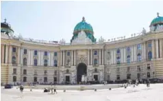  ??  ?? The Vienna Hofburg