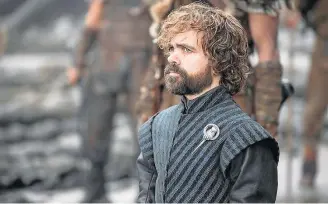  ?? HBO/AP ?? Tyrion Lannister. Peter Dinklage: 7ª indicação como coadjuvant­e em série dramática, ‘GOT’