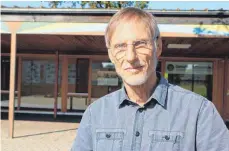  ?? FOTOS: TOBIAS REHM ?? Harald Denzel leitet die Gemeinscha­ftsschule Reinstette­n bis auf Weiteres kommissari­sch.