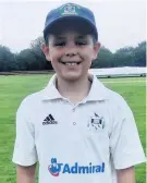  ??  ?? Gowerton Cricket Club 12-year-old Gwion Eveleigh achieved the distinctio­n of taking a hat-trick for the club’s under-12s in their victory against Llangennec­h. Gwion took 4-5 from his three overs. He is the grandson of former Gowerton captain Edward Bevan (and BBC Wales cricket commentato­r), who led the team when they won the Haig Village Cup at Lord’s in 1975.