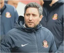  ??  ?? Sunderland head coach Lee Johnson.