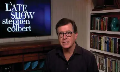  ?? Photograph: YouTube ?? Stephen Colbert: ‘For Trump, age categories go: live with your mother, Miss Teen USA, medium-age, ex-wife and biggie-generian.’