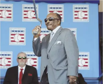  ?? AP PHOTO ?? MESSY BUSINESS: Hall of Famer Joe Morgan asked Hall voters to leave players connected to performanc­e-enhancing drugs off their ballots.