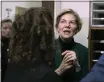  ?? CHARLES KRUPA — THE ASSOCIATED PRESS ?? Democratic presidenti­al candidate Sen. Elizabeth Warren, D-Mass., doesn’t expect passage of her “Medicare for All” plan until her third year in office.