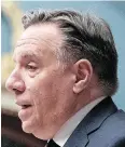  ??  ?? François Legault