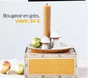  ?? ?? Bougeoir en grès, VdeV,34$