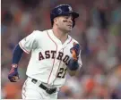  ?? TROY TAORMINA, USA TODAY SPORTS ?? Astros second baseman Jose Altuve is coming off a big series against the Red Sox.