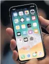  ??  ?? TOP SPEC New iPhone X