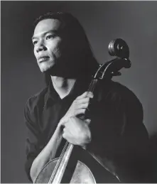  ?? ?? Chatter Albuquerqu­e presents cellists Felix Fan (pictured) and Mariel Roberts April 22 at SITE Santa Fe.