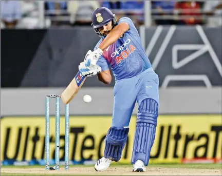  ?? IANS ?? Virat-less India will rely on their stand-in captain Rohit Sharma to deliver with the bat in the series decider.