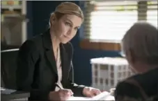  ?? MICHELE K. SHORT — AMC — SONY PICTURES TELEVISION VIA AP ?? In this image released by AMC, Rhea Seehorn portrays Kim Wexler in a scene from, “Better Call Saul,” premiering its third season today at 10 p.m. EDT.