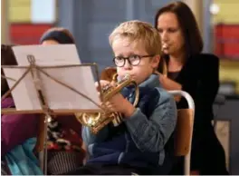  ?? ?? Klar for konsert: Dan Edvin Stuestøl-håland.