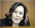  ?? AP FILE PHOTO/J. SCOTT APPLEWHITE ?? Sen. Kamala Harris, D-Calif., was in South Carolina on Friday with the intent of trying to boost turnout for the midterm elections.