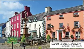  ?? LLANDOVERY TOWN COUNCIL ?? Market Square, Llandovery.