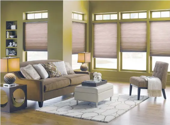  ??  ?? VISIT BUDGET BLINDS RETAIL LOCATION AT 100-915 FORT STREET TO SEE THE MANY BRANDS AND OPTIONS AVAILABLE.