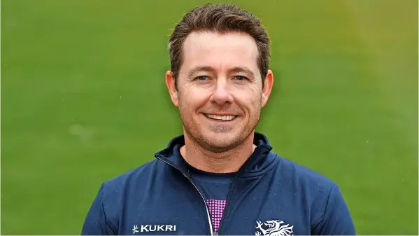  ?? PICTURE: Somerset CCC ?? Somerset Cricket Club’s new batting coach Lachlan Stevens