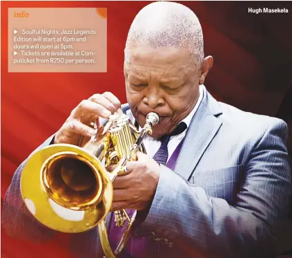  ??  ?? Hugh Masekela