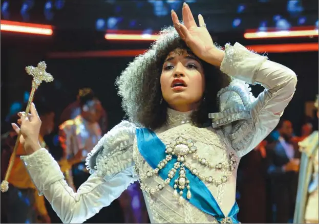  ??  ?? Indya Moore as seen in “Pose”