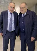  ?? ?? Giancarlo (a sin.) e Luigi Abete