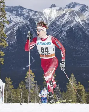  ??  ?? Knute Johnsgaard is one of three members of the Whitehorse Cross Country Ski Club named to Team Canada for the Pyeongchan­g Olympics.