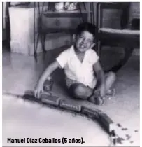  ?? ?? Manuel Díaz Ceballos (5 años).