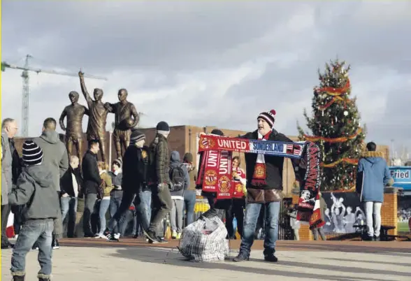  ?? // AFP ?? El Boxing Day es la jornada más especial y alegre del fútbol inglés.