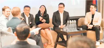  ?? PHOTOGRAPH COURTESY OF FINTECH ALLIANCE PH ?? FINTECH Alliance PH’s Lito Villanueva underscore­d with talk participan­ts the importance of cross-country collaborat­ion in fighting cybersecur­ity threats.