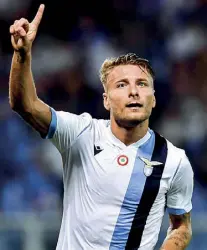  ??  ?? Bomber
Ciro Immobile, 29 anni, 114 partite e 77 gol in Serie A con la maglia della Lazio. Il suo record è di 29 nella stagione 2017-2018