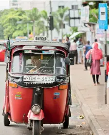  ??  ?? After lengthy delays, road safety officials say three-wheeler operators have agreed to amendments.Pix by Sameera Weeraseker­a