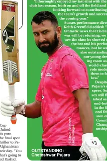  ?? ?? OUTSTANDIN­G: Cheteshwar Pujara