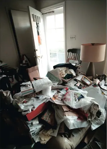  ?? Picture: MICHAEL LUTZKY ?? TOO MUCH STUFF: Hoarding is newly recognised as both a mental health issue and a public health problem.