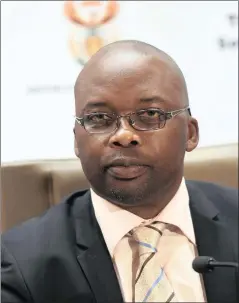  ??  ?? DEADLINE: Justice Minister Michael Masutha discusses the Hate Crimes and Hate Speech Bill. The department isn’t allocating enough time for public input on the bill, says the writer.